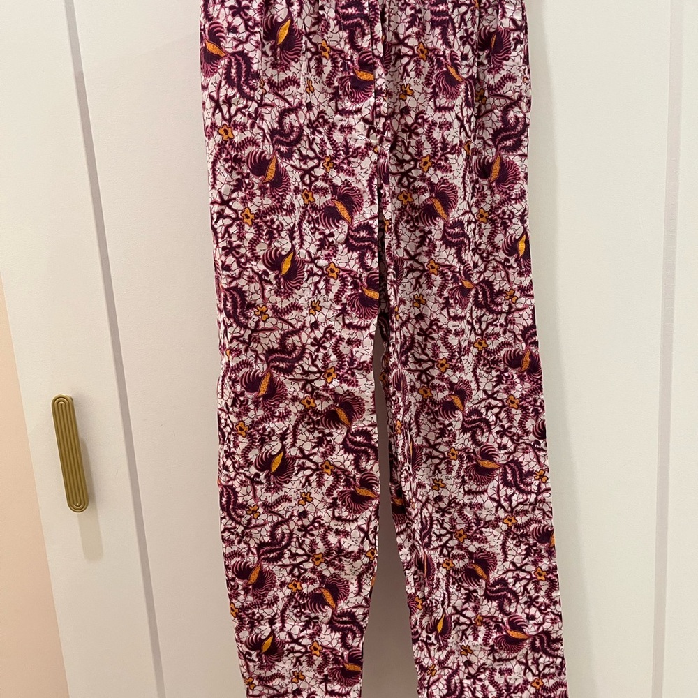 Floral Patterned Pants